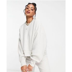 NIKE NSW Plus Crop Crew Sweatshirt NWT Sz Small